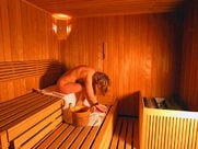Finnische Sauna