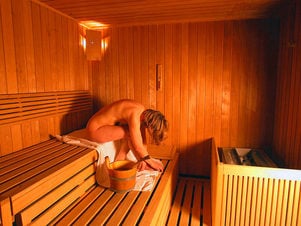 Finnische Sauna